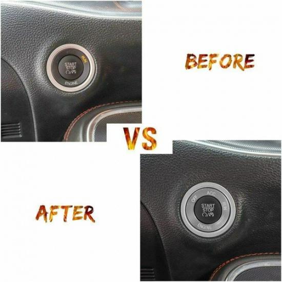 Engine Start Stop Switch Knob Trim Cover Accessories For Dodge Durango 2014-