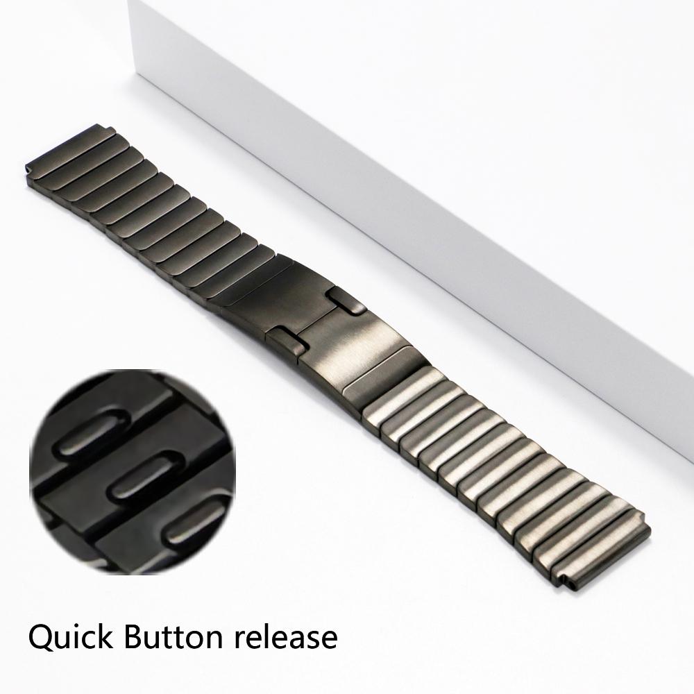 22mm Link Strap for Huawei Watch GT6 46mm/GT5/4/3/2/6Pro 46mm Stainless Steel Band for Huawei Watch GT3 SE GT2Pro GT2e GSPro GS4