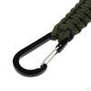 Carabiner Survival Keychain Lanyard Rope Aluminum Alloy Buckle for Hiking Fishing Outdoor