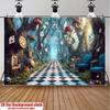 1pc 2D Flat Piece  Magical Fairyland Forest Background Decoration  Background Photo Props  Home Decoration  Etc