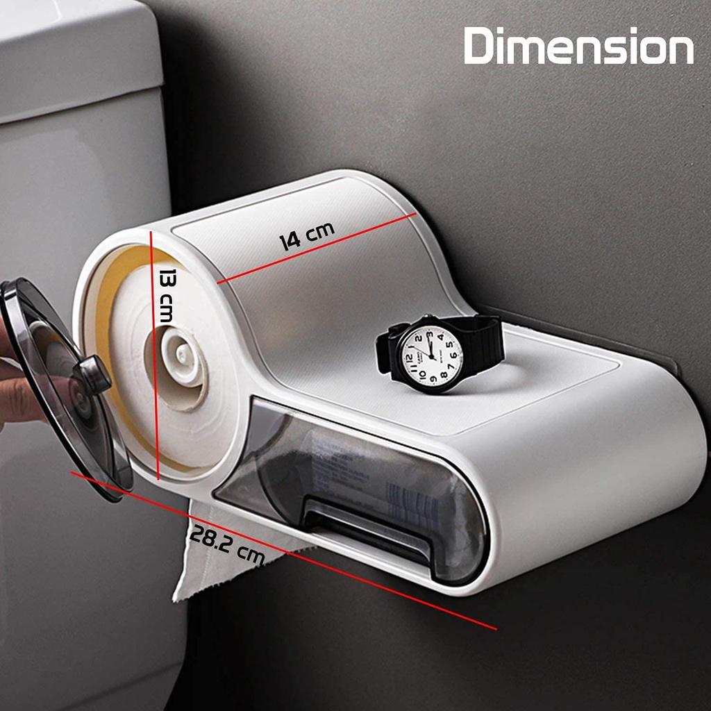 Seria Naklejek Magicznych Plastikowy Samoprzylepny Wodoodporny Uchwyt na Papier Toaletowy