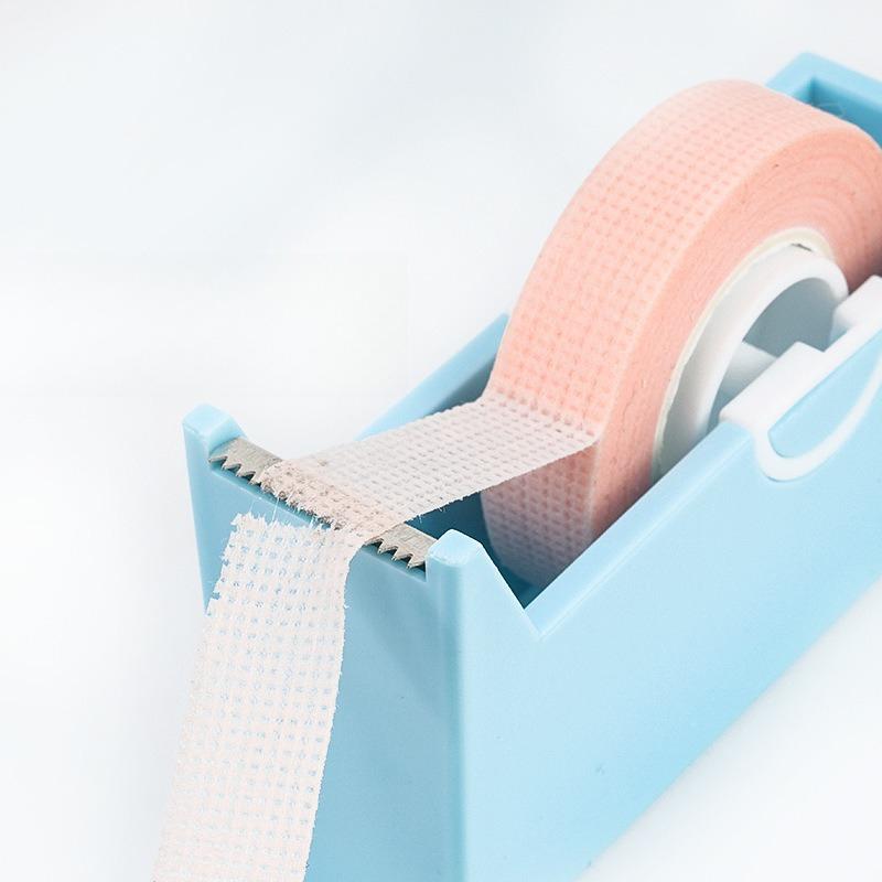 Eyelash Extension Tape Cutter, PE Non-woven Eyelash Extension Tape Storage Box, Divider, Enhancing Eyelash Extension Efficiency