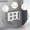 Modem Storage Unit, Wall Decoration for Router And TV Box, No Punch Design Living Room