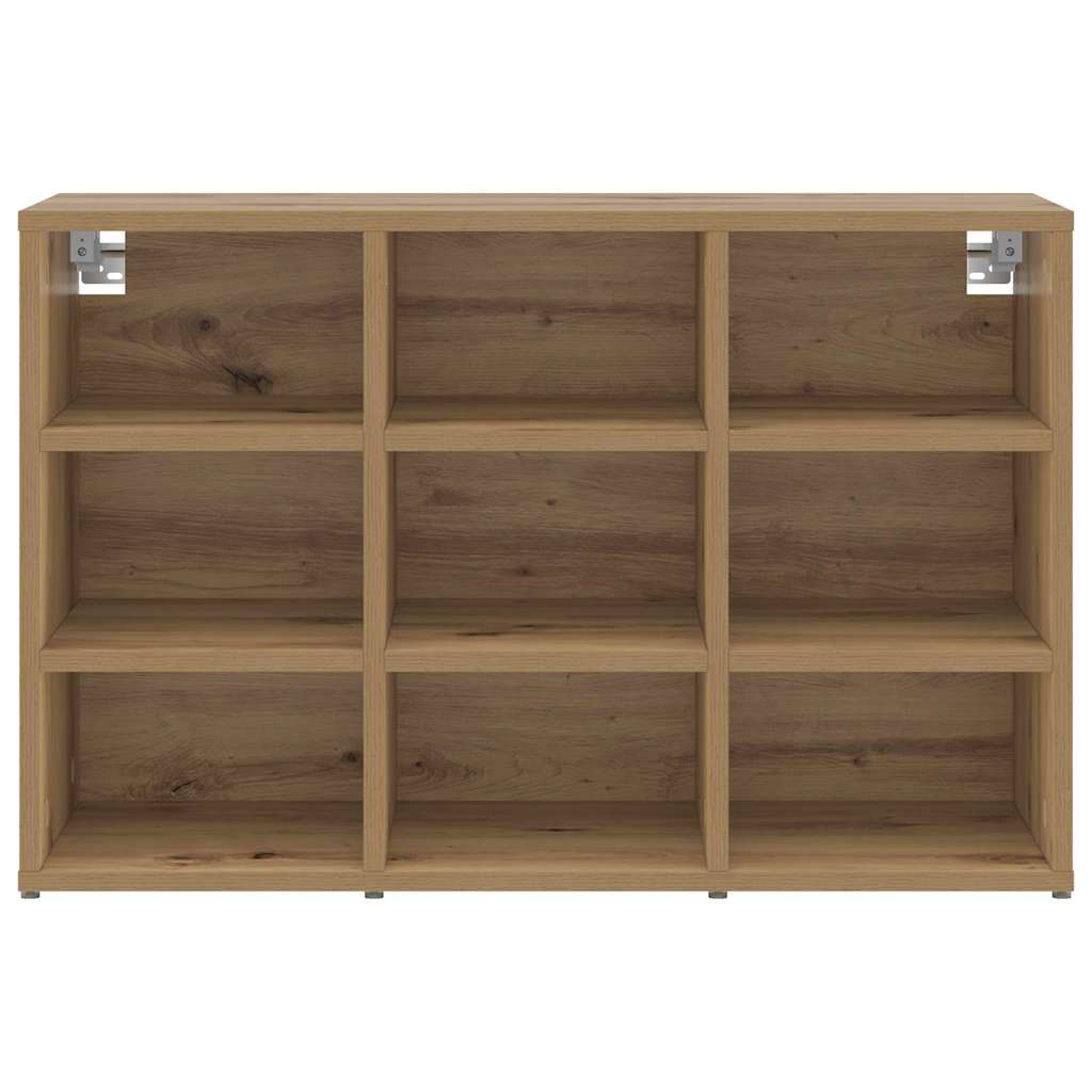 Shoe Cabinet Artisan Oak 77.5 x 30 x 51 cm Particle Board