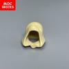 Peças MOC Cabeça Capuz Capacete Abaixado Figura 4cm Corpo Acessório de Roupa 30381 15428 blocos de construção brinquedos presentes para crianças