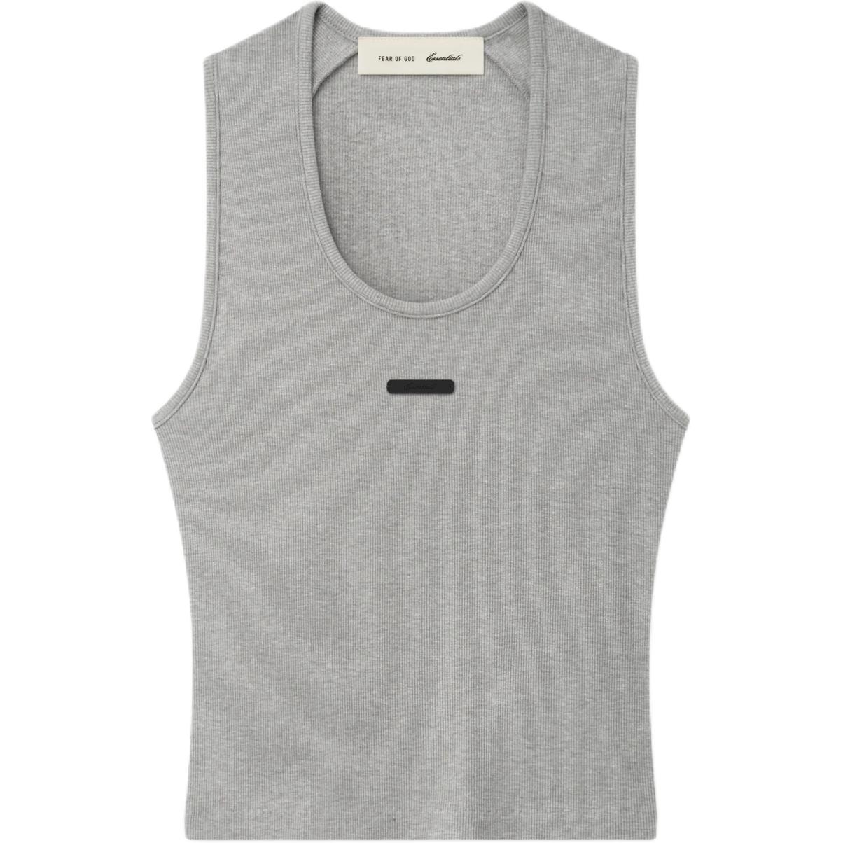 Fear Of God Essentials Ss26 Rib Knit Fitted Tank Women tops 125SP267062FW XS