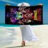 Horror Clown Circus Fashion Beach Towel: Ideal for Summer Adventures Soft, absorbent and quick drying suitable for swimming and bathing