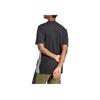 Adidas Essential Striped Comfortable Breathable Skin-Friendly Soft Short Sleeve T-Shirt Men Tops Black JD1906