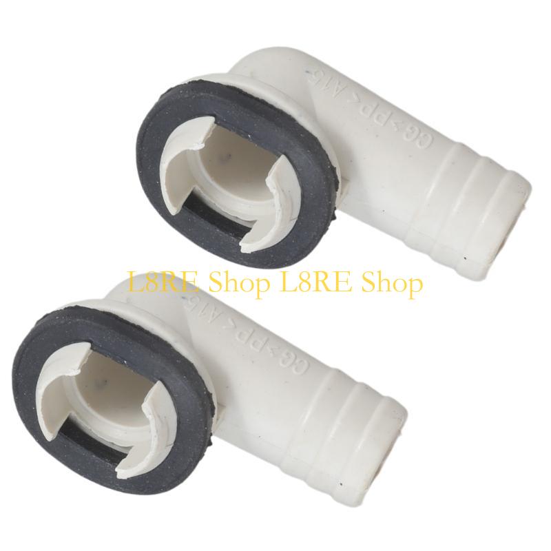 L8RE 2pcs Air Conditioner Drain Connector External Unit Spout Connector Durable