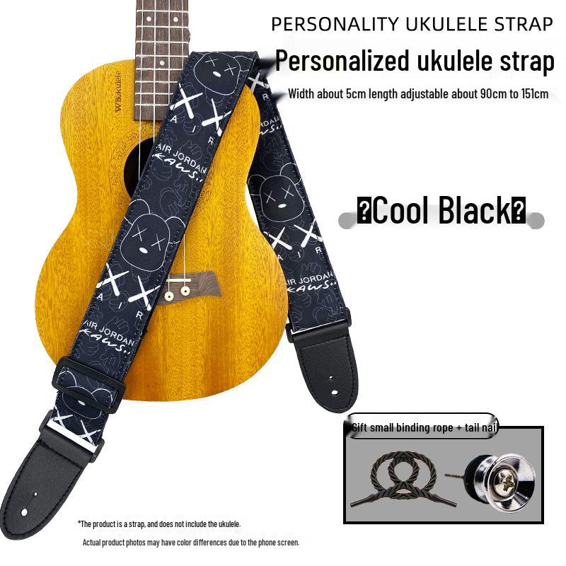 

Персонализированный мультяшный ремень для укулеле для взрослых и детей