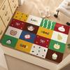 New Cartoon Silk Ring Door Floor Mat Household Door Carpet Porch Non-Slip Can Be Cut Wear-Resistant Foot Mat