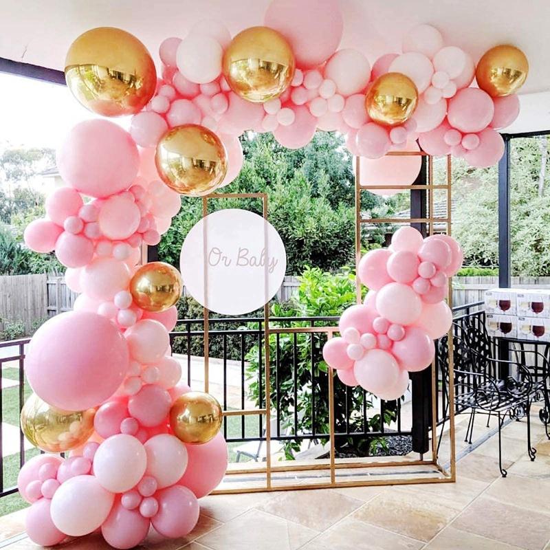 Macarons rainbow Color Birthday Latex Balloon Chain Set rainbow Balloon Arch Party Decoration Balloon Arch Set