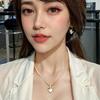BF CLUB 925 Silver Heart Hoop Earrings For Women Girl Sexy Fashion Trendy Jewelry Gift Party Wedding pendientes mujer