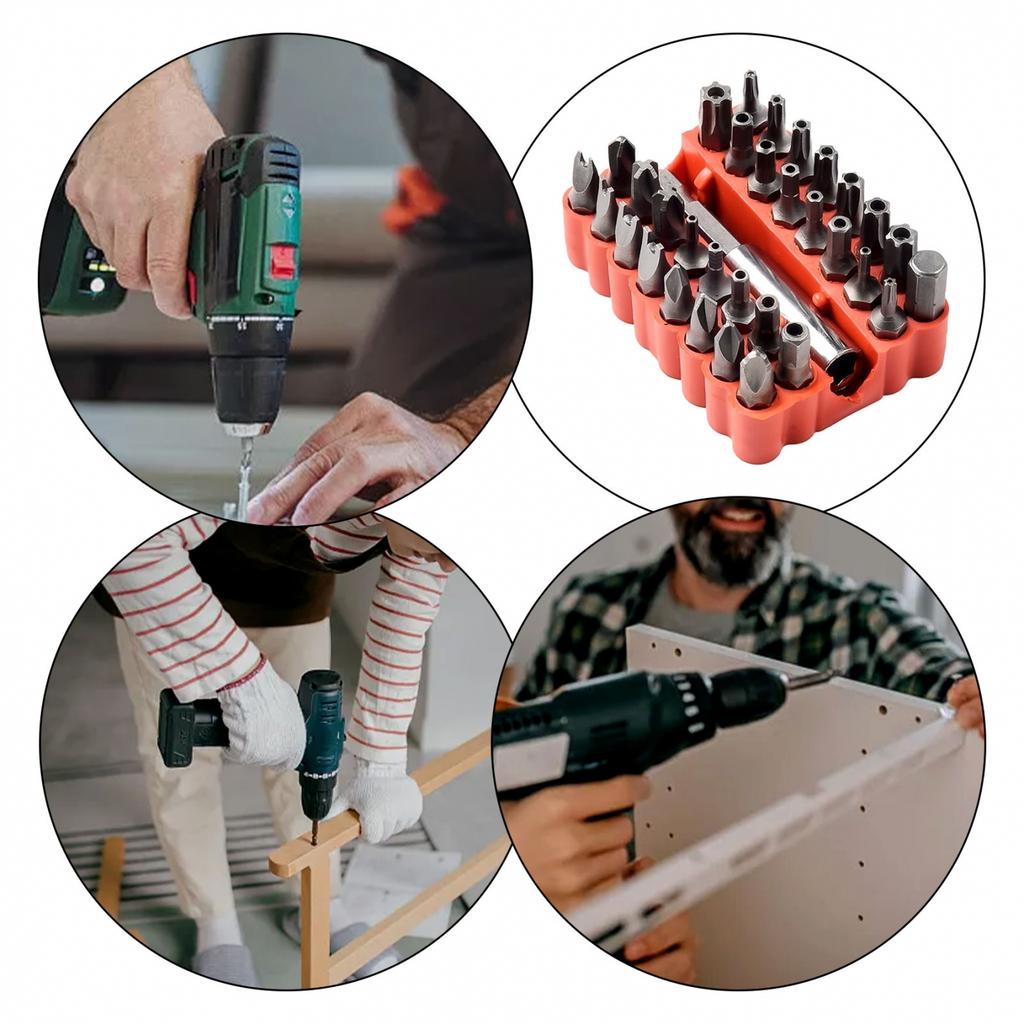 Schnell-Schraubendreher-Bit-Kombinationssatz Auslöseschraubendreher