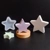 3 Pieces Sturdy Silicone Star Moulds Fashion Accessory for Artistics Christmas Creation and Plaster Crafting Supplies