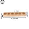 Essential Oil Wooden Display Stand 6/10Hole Essential Oil Storage Rack Smooth For DoTERRA Essential Oils Perfume Bottle Holder