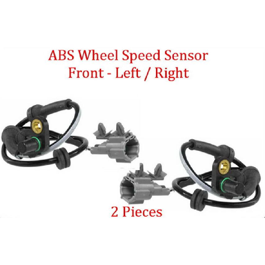 4 X ABS Speed Sensor  Front / Rear - Left & Right  Fits: Nissan Xterra 2005-2015
