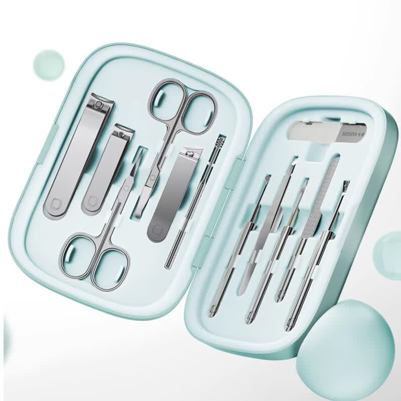 Seesoo Magic Cube 12-Piece Nail Care Kit