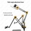 X4 Multifunctioneel Tattoo Werkstation Lamp Trolley: Verstelbare, Verplaatsbare, Opvouwbare Make-up & Schoonheidstool Plank