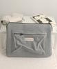 Nuaname Padded 13-Inch Laptop Pouch Cotton Fabric Gray