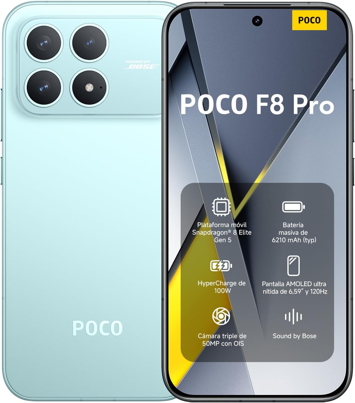 Xiaomi Poco F8 Pro 12GB+512GB Blauw