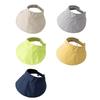 Women's Foldable Quick-Dry Sun Visor Hat