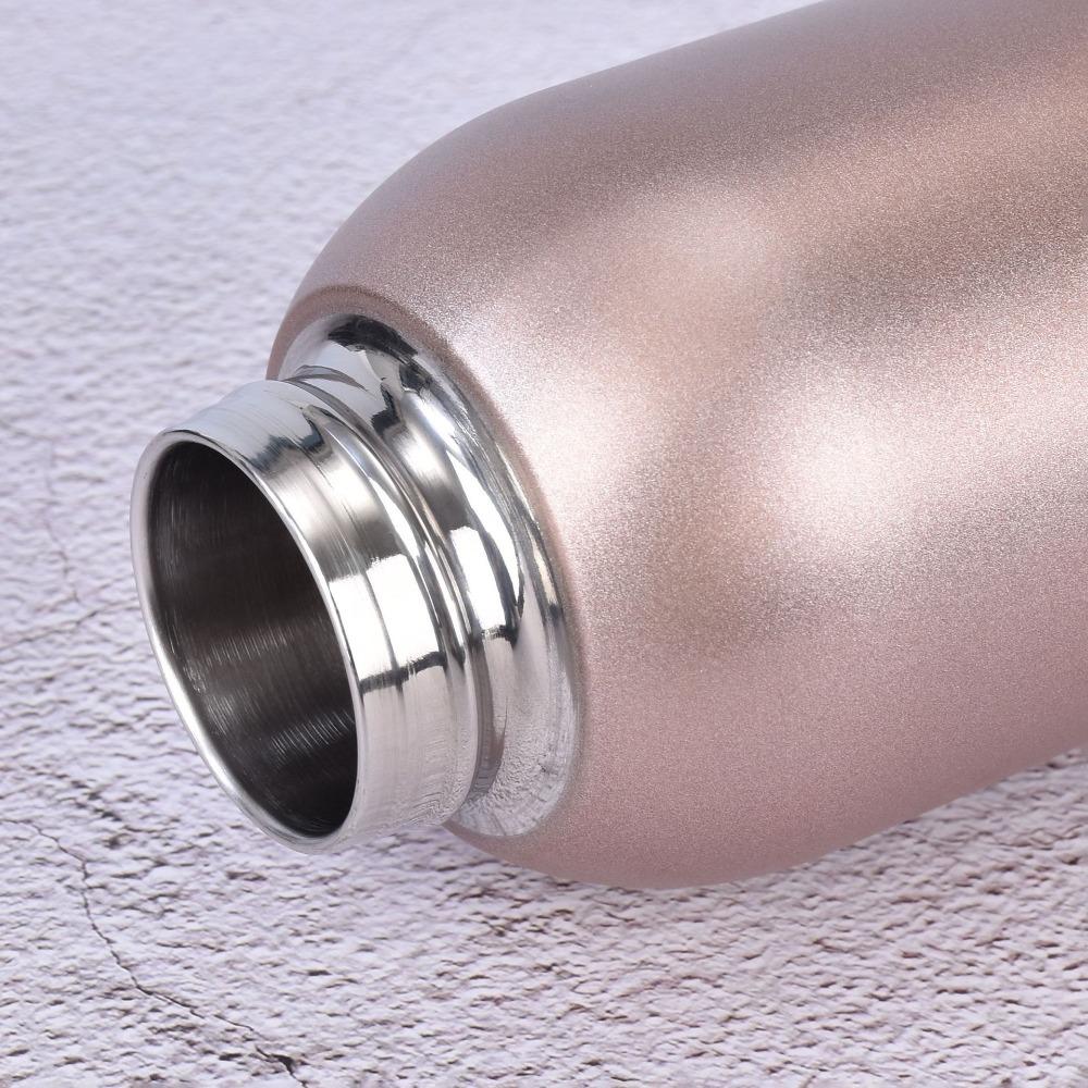 304 Stainless Steel Water Bottle 300ml Pocket Cup Portable Insulated Cup  Unisex