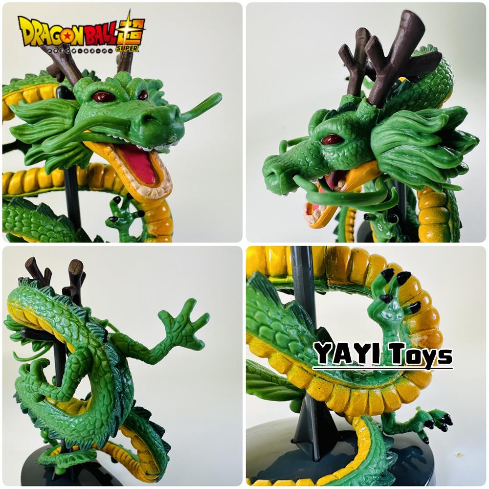 10Cm Dragon Ball Cyan Dragon Handmade Model Decoration Dragon Ball Z Anime Figure Dragon Doll Toy Decoration Birthday Gift