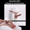 Wearable Strap-On Dildo Underwear, Large Silicone Dildo with Realistic Skin Texture, Hands-Free Design, Comfortable Fit, Adult Toy for Women & Couples
