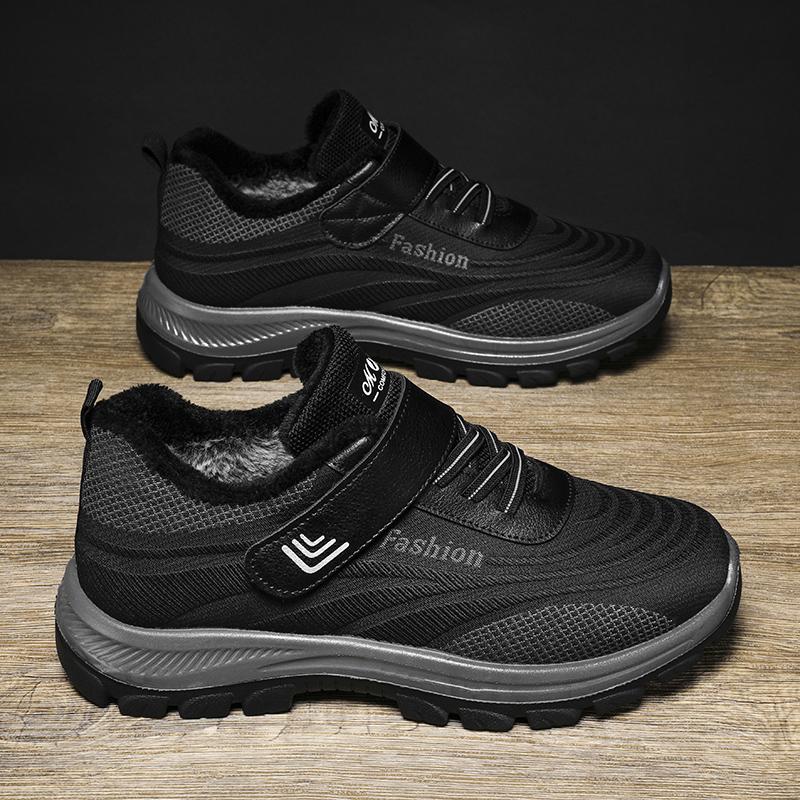 

Зимняя теплая меховая мужская обувь легкие кроссовки мужская модная повседневная обувь для ходьбы мягкие мужские мокасины Zapatillas Hombre 6.5