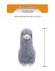 White Alpaca Plush Toy - Cartoon Simulation Doll & Comfort Companion