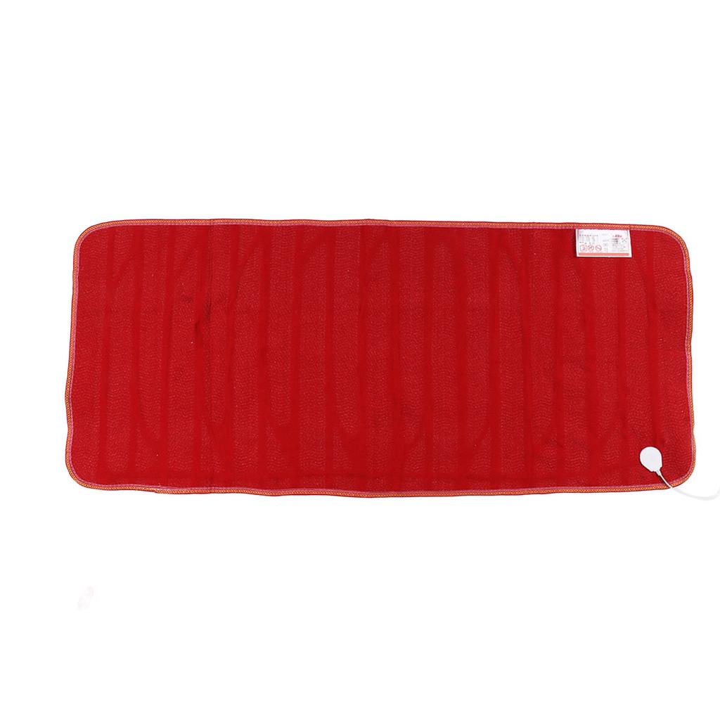 Electric Heating Blanket Relieve Muscle Soreness Keep Warm Heated Pads for Winter Use Red