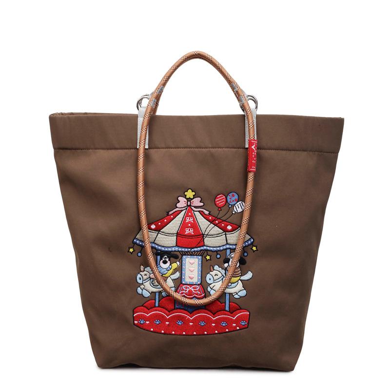 Environmentally Friendly Shopping Bag - Waterproof, Large Capacity, Hand-held, Shoulder Bag, Tote Bag