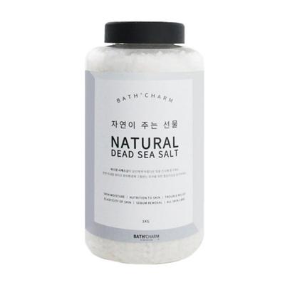 Bascharm Dead Sea Salt Natural Container Type, 1kg, 1 Piece