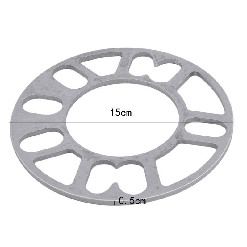 2Pcs Wheel Spacers Shims Plate 3mm 5mm 8mm 10mm Stud For 4x100 4x114.3 5x100 5x108 5x114.3 5x120 Auto Wheel Spacers