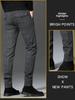 Men's Slim Fit Plaid Casual Pants for Spring and Autumn