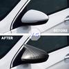 Für Buick Regal Opel Insignia 2017- Auto Rückspiegel Seitenspiegel Abdeckung Flügelkappe Aufkleber Außentür Gehäuse Verkleidung Kohlefaser