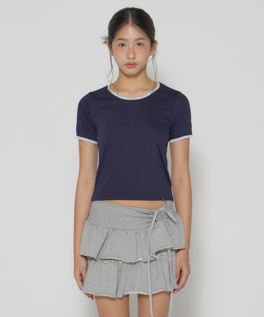 DEARSTALKER D. Basic Ringer U Neck T - 8 Color