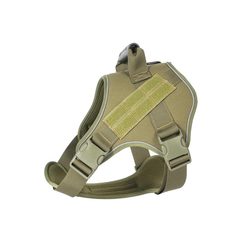 Dog Harness Soft Padded Dog Vest Tacticals Style Adjustable Strap  for Daily Walking Hiking and  Training