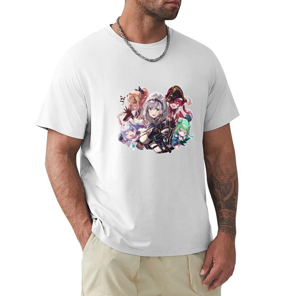 Hololive JP Generation 3 TShirt gifts for boyfriend new edition mens tall t shirts