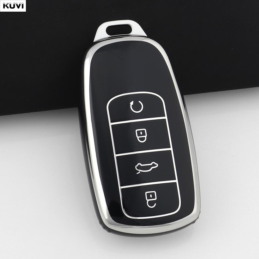 

4 Button Tpu Car Remote Key Case Cover Shell For Chery Tiggo 8 Pro Tiggo 8Plus New 5 Plus 7Pro Omoda 5 Protector Fob Accessories