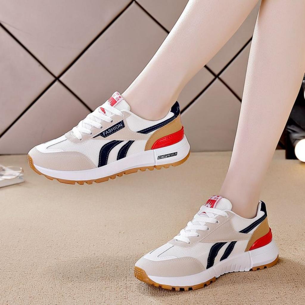 Large Size, Women's, Sports Shoes, Fashionable, Lightweight, Non Slip, Breathable, Comfortable, Outdoor, Casual Shoes