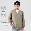 Baleno Men's V-Neck Logo Cardigan Sweatshirt