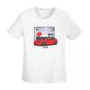 Eclipse 2G DSM Rood T-shirt Dames Korte Mouw T-shirts Ronde Hals Kleding Katoen Zomer T-shirts Streetwear