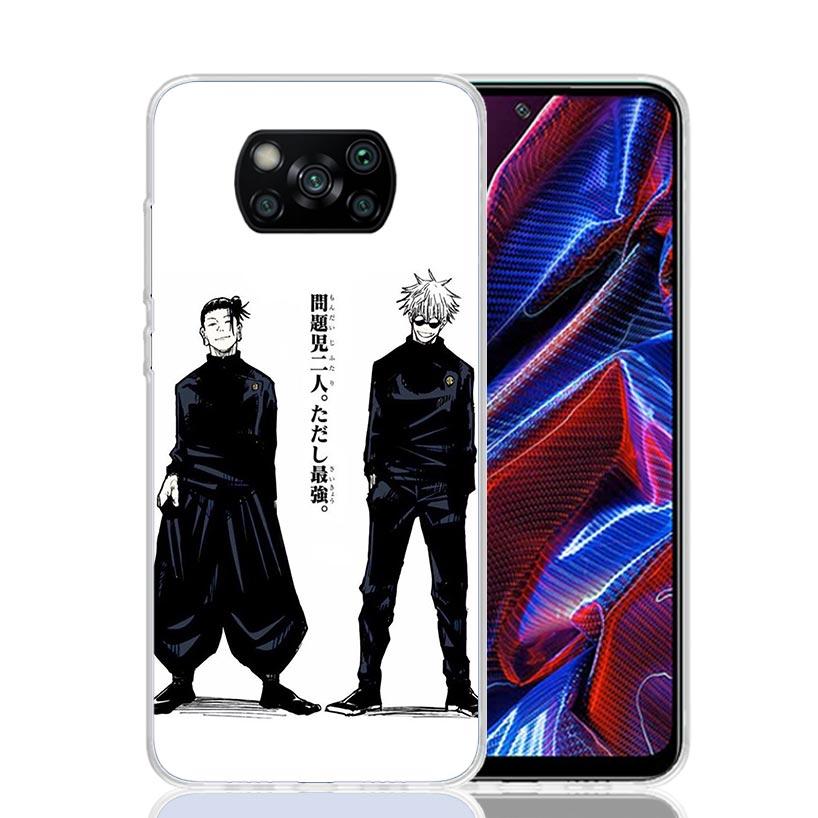 

Кейс для телефона Kaisens Jujutsus Geto Suguru для Xiaomi Poco X3 Nfc X5 X6 X7 X4 Gt F7 Ultra F6 F5 Pro F4 F3 M5S M5 M4 M3 5G Tre Xiaomi Poco X3 Pro