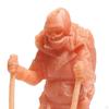 1:64 Scale Unpainted Human Figures, Resin Climbing DIY Crafts, Mini Action Figure for