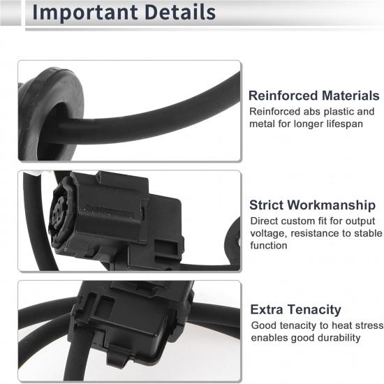 Rear Right ABS Wheel Speed Sensor for Toyota Yaris 2007-2009, for Scion XD 2008-2009 ABS Sensor Anti-lock Braking System Sensor No.8951652090 1 Pcs