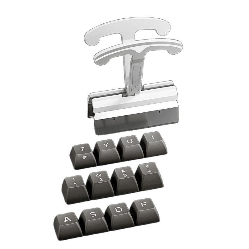 Four-Key Keycap and Switch Removal Tool - Safe Keycap Disassembly and Cleaning Clip