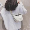 Nylon Women's Crossbody Dumpling Bag – 2025 Trendy Lightweight Small Canvas Shoulder Bag.