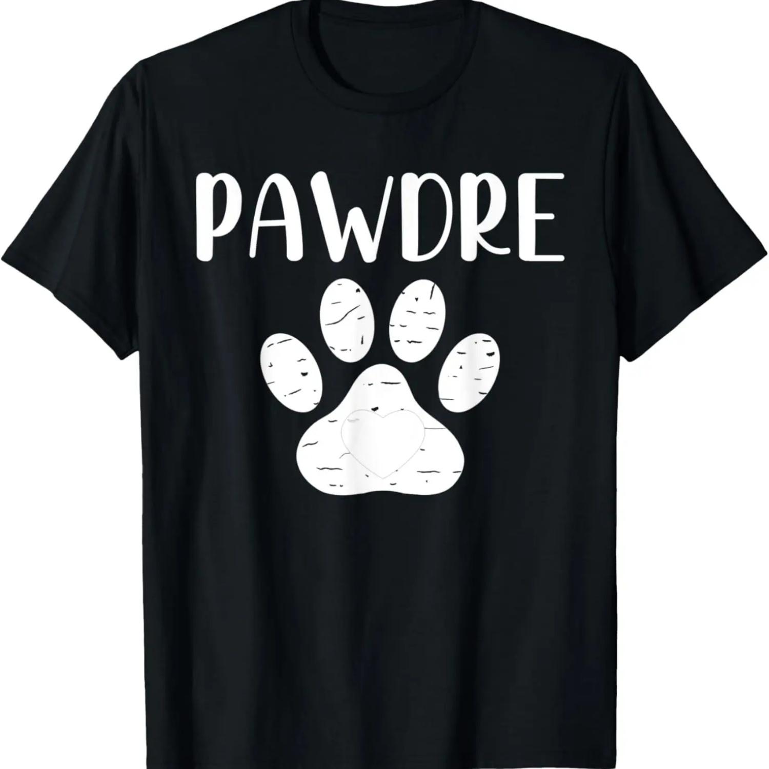 

Funny Dog Dad Pawdre T-Shirt XXXXXL чёрный